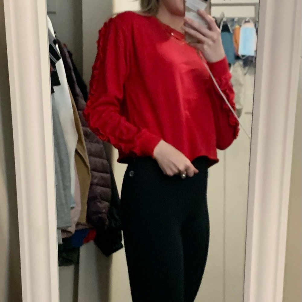 SOLD One Of A Kind Red Sweater